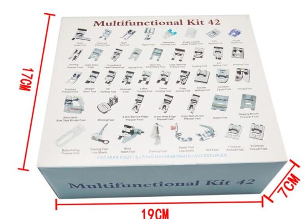 Multifunctional Sewing Accessories Hardcover Presser Foot Set Household Multifunctional Sewing Accessories Hardcover Presser Foot Set Household