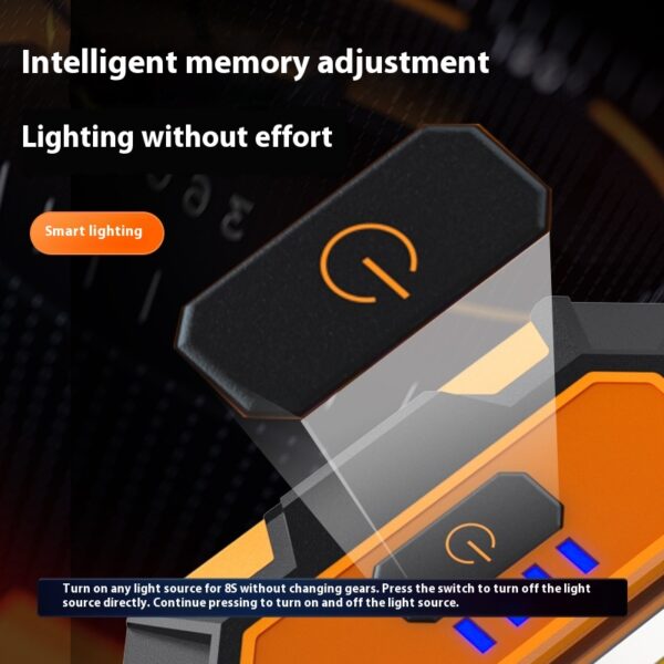 Multifunctional Work Light Far and Near Double Emergency Outdoor