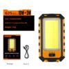 Multifunctional Work Light Far and Near Double Emergency Outdoor