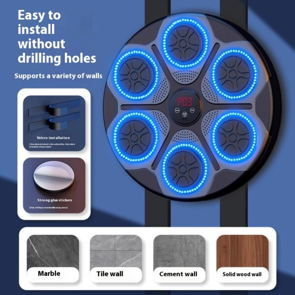 Music Boxing Machine Household with RGB Light Bluetooth-compatible Music Boxing Machine Household with RGB Light Bluetooth-compatible