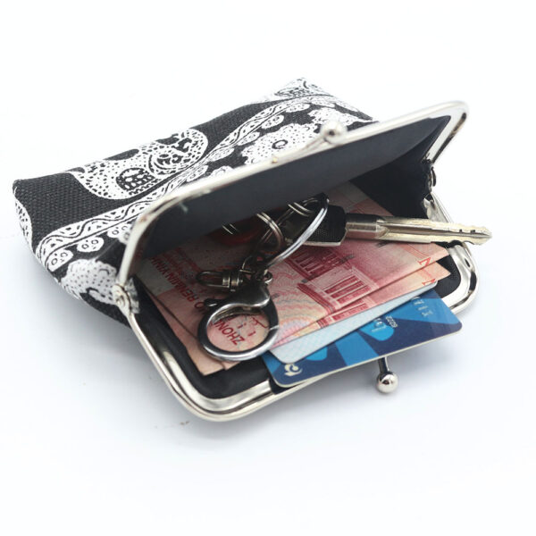 National Wind Zero Wallet Canvas Stamp Coin Package for Lady Elephant National Wind Zero Wallet Canvas Stamp Coin Package for Lady Elephant