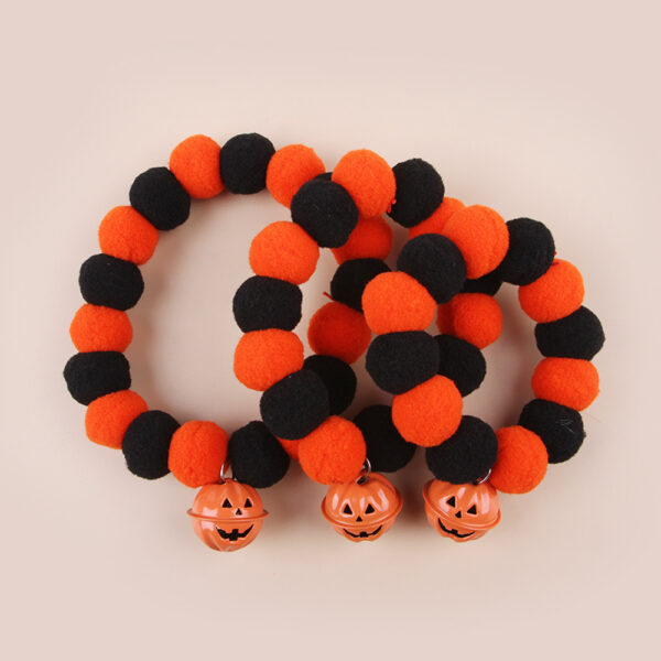 Naughty Cat Collar Pet Trick or Treat Pumpkin Collar