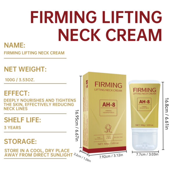 Neck Firming Roller Cream Lifts Dilutes Lines Deeply Nourishes Easily Neck Firming Roller Cream Lifts Dilutes Lines Deeply Nourishes Easily