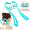 Neck Massager for Pain Relief Deep Tissue 360 Degree Roller with 96 Neck Massager for Pain Relief Deep Tissue 360 Degree Roller with 96