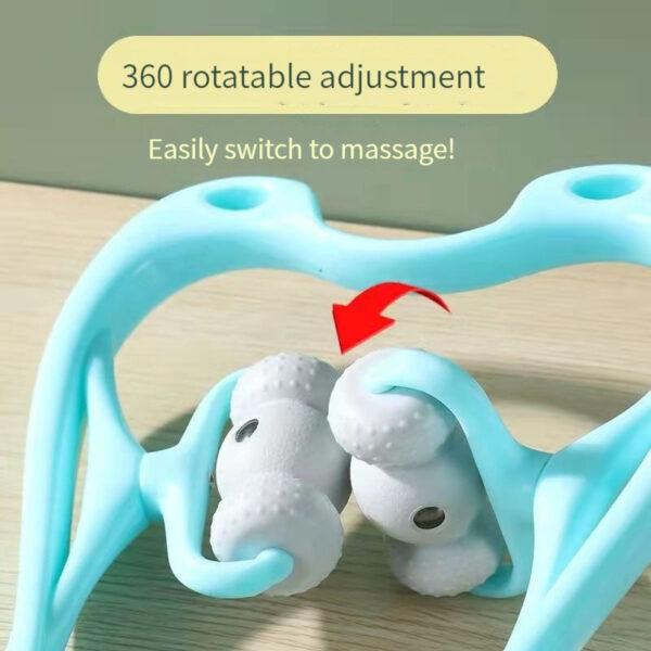 Neck Massager for Pain Relief Deep Tissue 360 Degree Roller with 96 Neck Massager for Pain Relief Deep Tissue 360 Degree Roller with 96