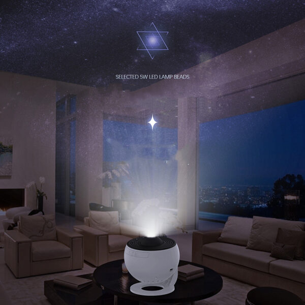 Night Light Galaxy Projector Starry Sky 360 Rotate Planetarium Lamp