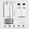 No Accessories 2 in 1 DIY Audio Crystal Light and Bluetooth-compatible