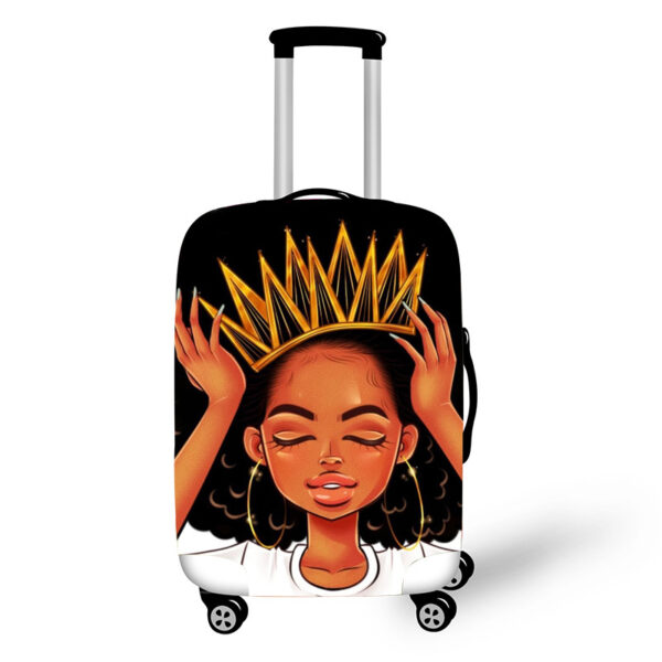 Nopersonality African Art Girl Travel Accessories Luggage Cover