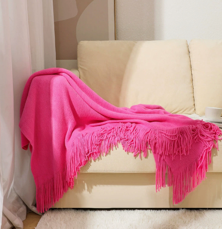 Nordic Double Towel Quilt Spring and Autumn Blanket for Children