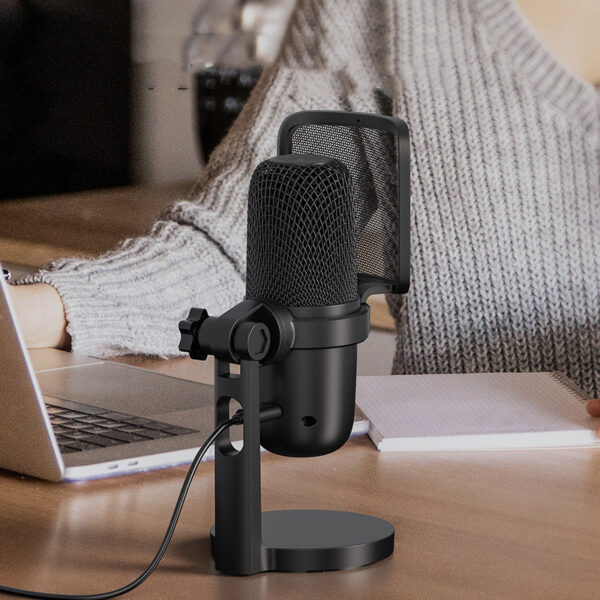 Notebook Computer Game Voice Live Broadcast Desktop USB Wired Microphone Notebook Computer Game Voice Live Broadcast Desktop USB Wired Microphone