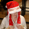 Novel Movable Christmas Hat Winter Cute Santa Claus Snowman Elk Novel Movable Christmas Hat Winter Cute Santa Claus Snowman Elk