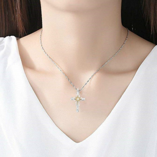 Octagonal Star Cross Alloy Pendant Octagonal Star Cross Alloy Pendant