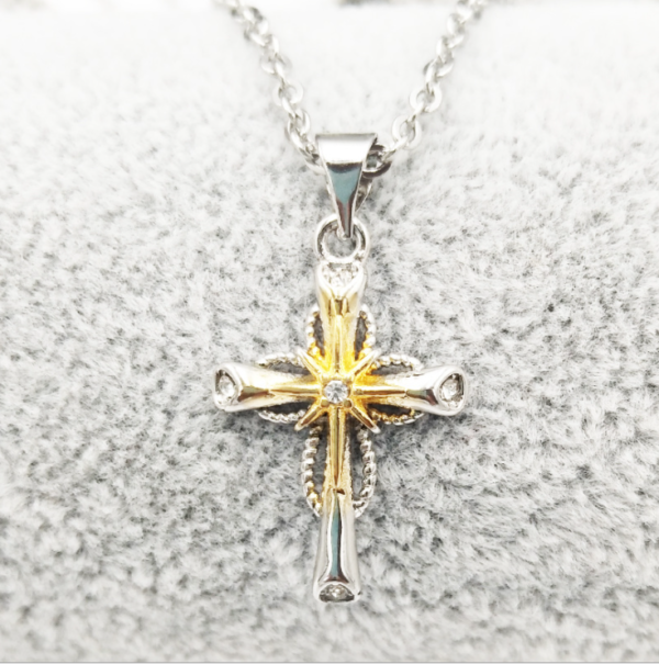 Octagonal Star Cross Alloy Pendant Octagonal Star Cross Alloy Pendant