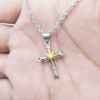 Octagonal Star Cross Alloy Pendant Octagonal Star Cross Alloy Pendant