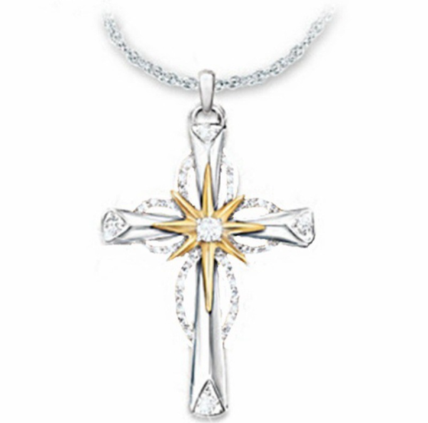 Octagonal Star Cross Alloy Pendant Octagonal Star Cross Alloy Pendant