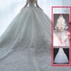Off Shoulder French Main Wedding Dress Off Shoulder French Main Wedding Dress
