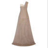 One-shoulder Sleeveless Bronzing Split Dress One-shoulder Sleeveless Bronzing Split Dress