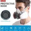 Original 6200 Reusable Respirator Half Face Cover Gas Mask Original 6200 Reusable Respirator Half Face Cover Gas Mask