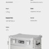 Outdoor Aluminum Alloy Storage Box Camping Metal Portable Outdoor Aluminum Alloy Storage Box Camping Metal Portable