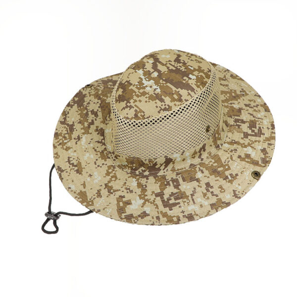 Outdoor Hat Digital Camouflage Fisherman Fishing Sun Visor Big Brim Outdoor Hat Digital Camouflage Fisherman Fishing Sun Visor Big Brim