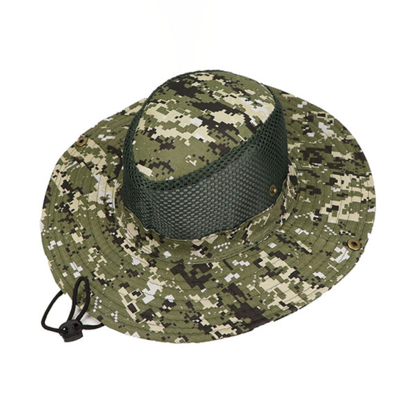 Outdoor Hat Digital Camouflage Fisherman Fishing Sun Visor Big Brim Outdoor Hat Digital Camouflage Fisherman Fishing Sun Visor Big Brim