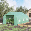 Outdoor Walk-in Tunnel Greenhouse 11.5 X 10 X 6.5 with Roll-up Windows Outdoor Walk-in Tunnel Greenhouse 11.5 X 10 X 6.5 with Roll-up Windows