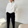 Oversized Solid Casual Pullovers Long Pant Set Warm Hoodie Tracksuit Oversized Solid Casual Pullovers Long Pant Set Warm Hoodie Tracksuit