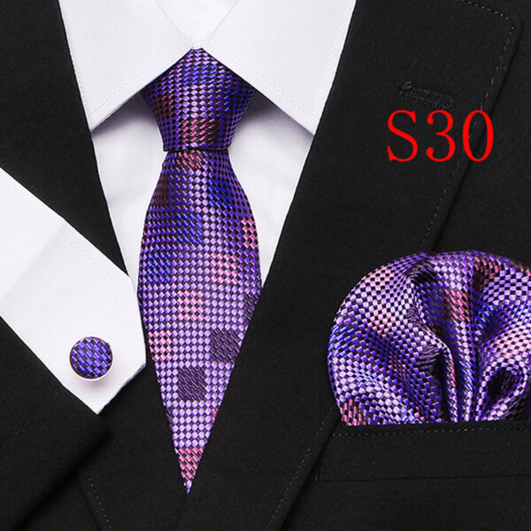 Paisley Series Fashion Tie Three-piece Suit