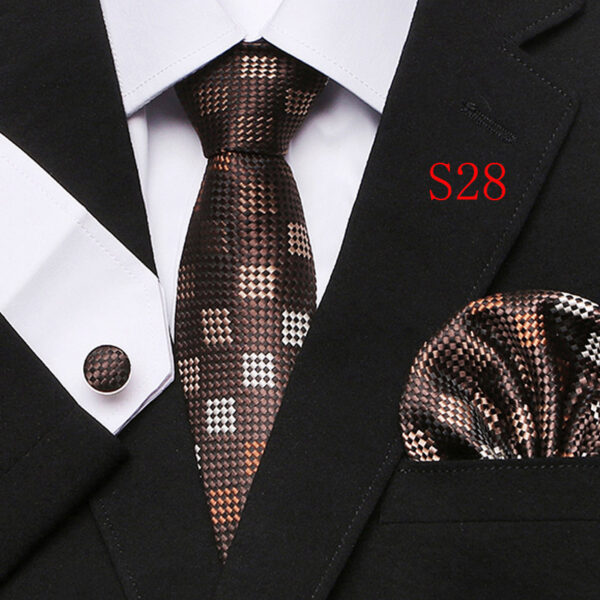 Paisley Series Fashion Tie Three-piece Suit