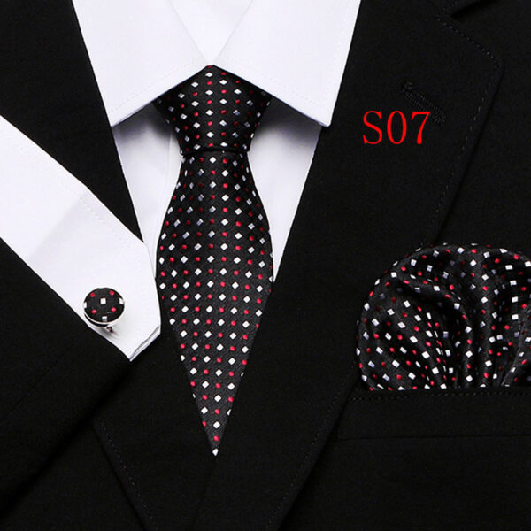 Paisley Series Fashion Tie Three-piece Suit