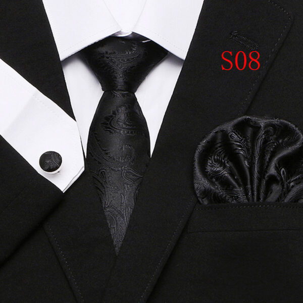 Paisley Series Fashion Tie Three-piece Suit