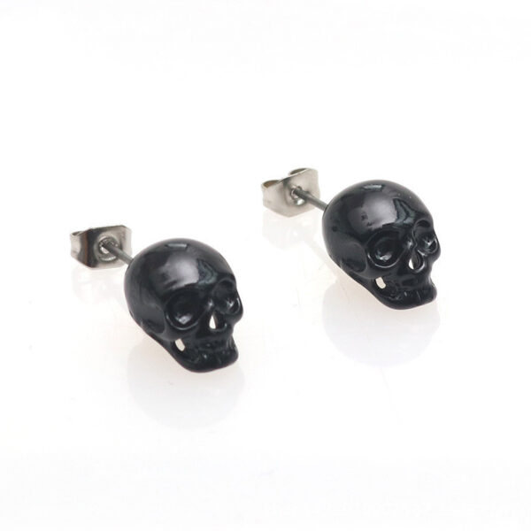 Personality Retro Skull Eardrops Earrings for Halloween Personality Retro Skull Eardrops Earrings for Halloween