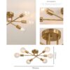 Personalized Glass Ceiling Light Personalized Glass Ceiling Light