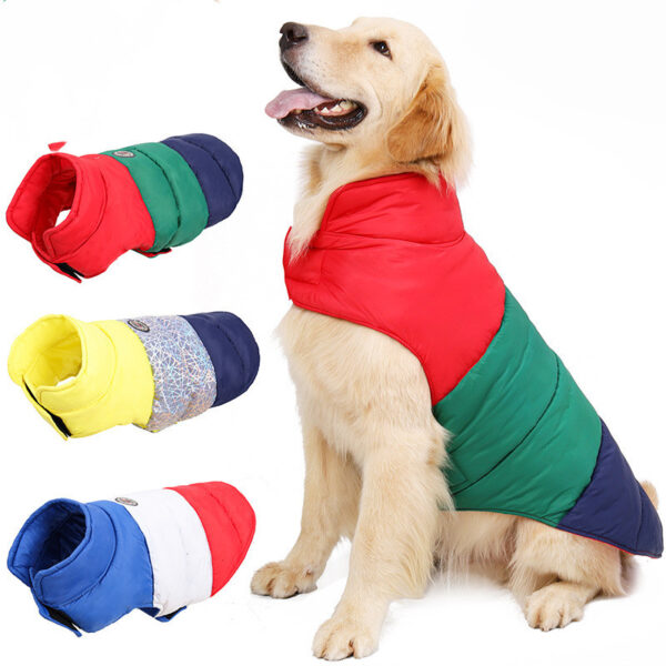 Pet Autumn and Winter Thickened Warmth Water-repellent Down Jacket Pet Autumn and Winter Thickened Warmth Water-repellent Down Jacket