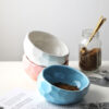 Pet Bowl Oblique Mouth Cat Food Dog Method Bucket