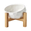 Pet Bowl Oblique Mouth Cat Food Dog Method Bucket