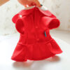 Pet Dog Cat Autumn and Winter Woolen Cloth Student British Style Aat Pet Dog Cat Autumn and Winter Woolen Cloth Student British Style Aat