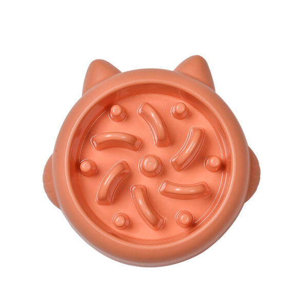Pet Dog Cat Slow Feeder Bowls Anti Choking Dish Bowl Home Eating Plate Pet Dog Cat Slow Feeder Bowls Anti Choking Dish Bowl Home Eating Plate