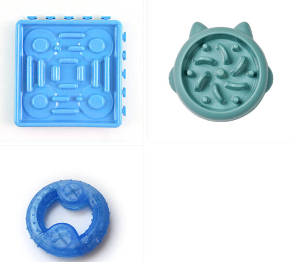Pet Dog Cat Slow Feeder Bowls Anti Choking Dish Bowl Home Eating Plate Pet Dog Cat Slow Feeder Bowls Anti Choking Dish Bowl Home Eating Plate