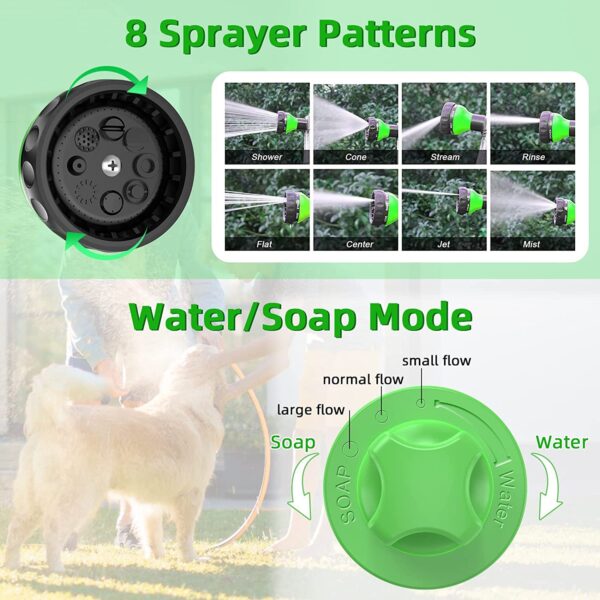 Pet Dog Wash Outdoor High-pressure Shower Sprayer Car Washing Bathing