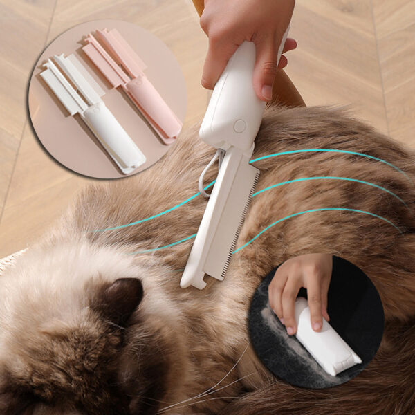 Pet Groomer Hair Removal Brush Cat Grooming Dog Massage Epilator