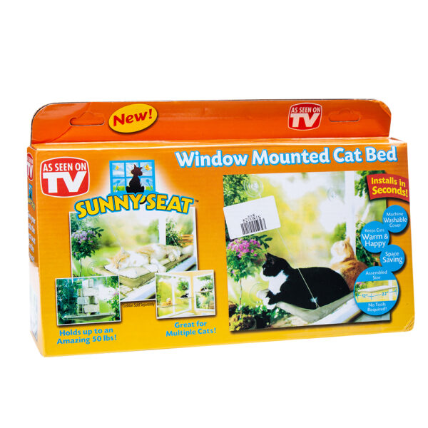 Pet Hanging Beds Cat Sunny Window Seat Mount Hammock Comfortable Shelf