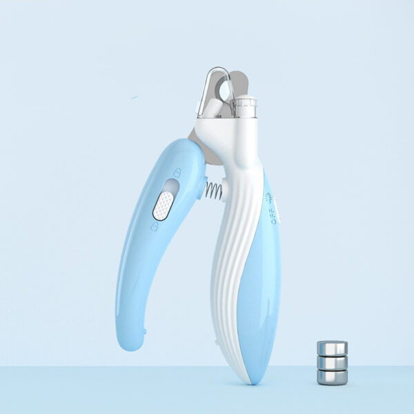 Pet Nail Clippers Dog Cat LED Electric Grinder Supplies Light