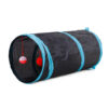 Pet Puzzle Cat Toy Collapsible Tunnel Ringing Paper Passage