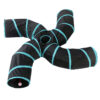 Pet Puzzle Cat Toy Collapsible Tunnel Ringing Paper Passage