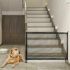 Pets Dog Cat Baby Safety Gate Mesh Fence Magic Portable Guard Net Pets Dog Cat Baby Safety Gate Mesh Fence Magic Portable Guard Net