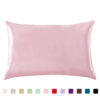 Pillowcase Satin Solid Color Simulation Silk Single Ice Pillowcase Satin Solid Color Simulation Silk Single Ice