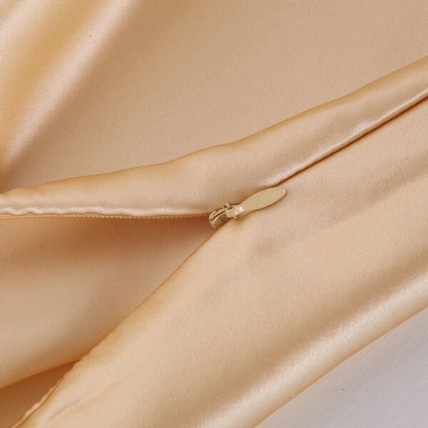 Pillowcase Satin Solid Color Simulation Silk Single Ice