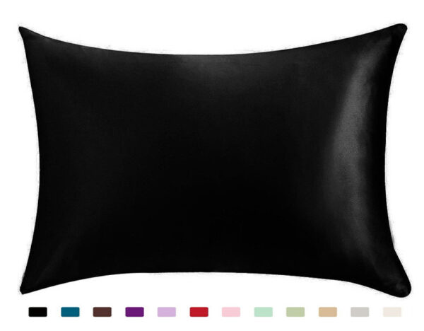Pillowcase Satin Solid Color Simulation Silk Single Ice Pillowcase Satin Solid Color Simulation Silk Single Ice