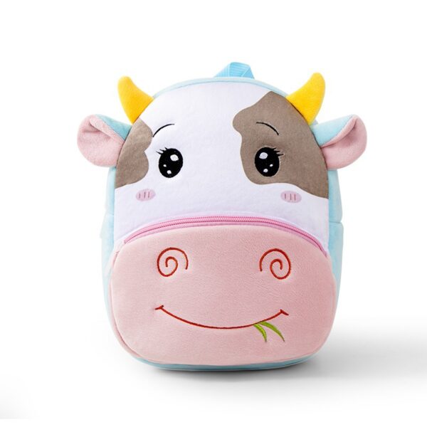 Plush Children's Kindergarten Cute Child Baby Backpack